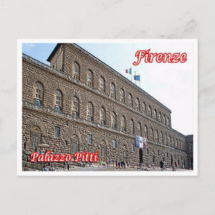 Italy - Tuscany - Florence - Palazzo Pitti - Postcard
