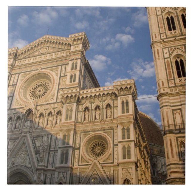 Italy, Tuscany, Florence. The Duomo. Ceramic Tile (Front)
