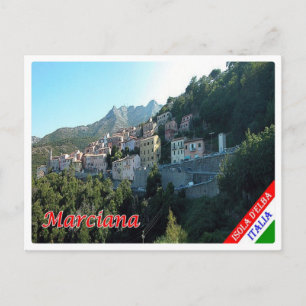 Italy - Tuscany - Isola d'Elba - Marciana - Postcard