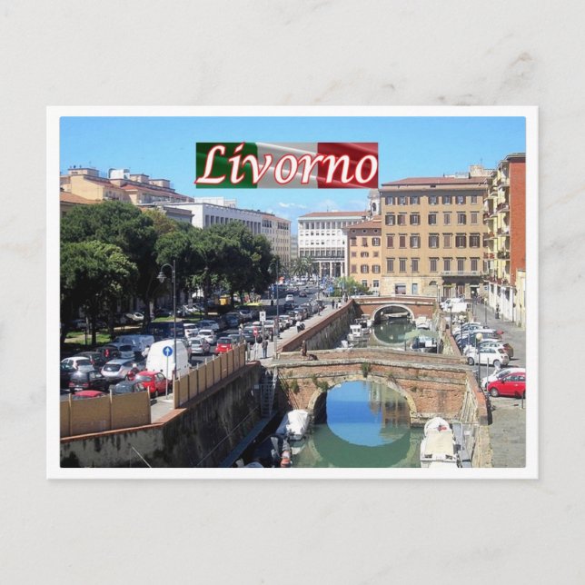 Italy - Tuscany - Livorno - Scali delle Pietre - Postcard (Front)