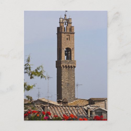 Italy Tuscany Montalcino Postcard