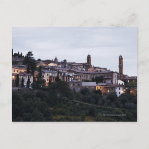 Italy,Tuscany,Montalcino Postcard
