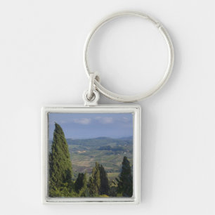 Italy, Tuscany, Montepulciano. View of the Keychain