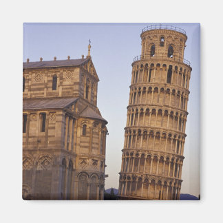 Italy, Tuscany, Pisa Leaning Tower of Pisa and Magnet