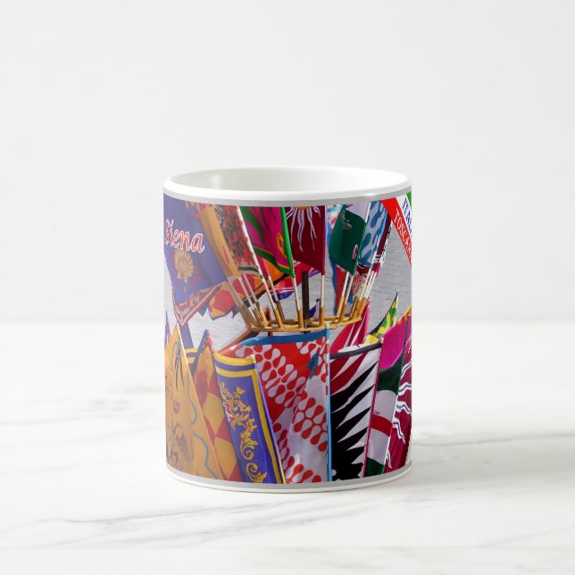 Italy - Tuscany - Siena - Flags of the Palio - Coffee Mug (Center)