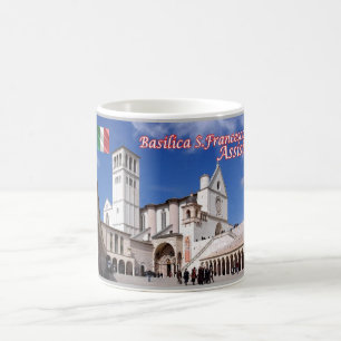 Italy - Umbria - Assisi - Basilica San Francesco - Coffee Mug