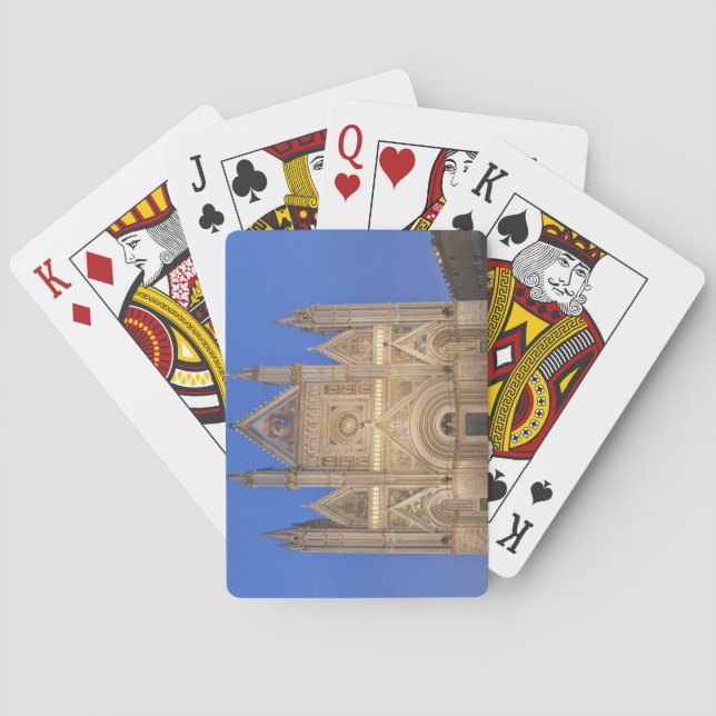 Italy, Umbria, Orvieto, Orvieto Cathedral Poker Cards (Back)