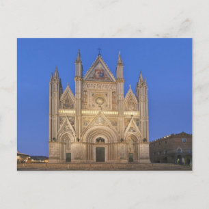 Italy, Umbria, Orvieto, Orvieto Cathedral Postcard