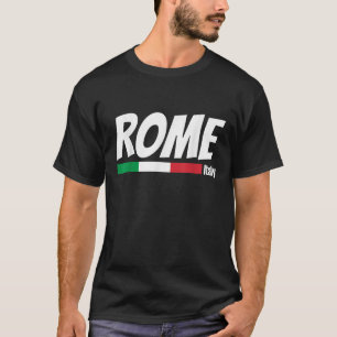 Italy Vacation Roma Italia Travel Italy Flag Rome T-Shirt