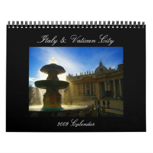 Italy & Vatican 2009 calendar