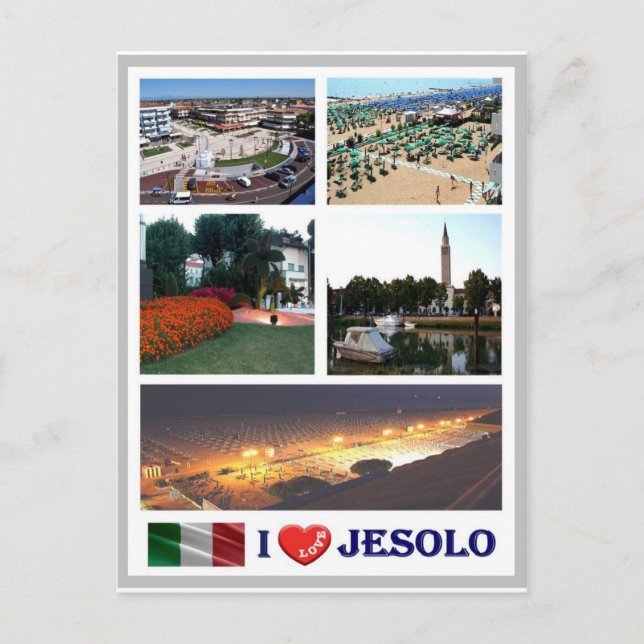 Italy - Veneto - Jesolo - Mosaic - Postcard (Front)