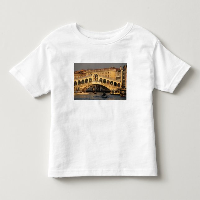 Italy, Veneto, Venice, Canal Grande and Rialto Toddler T-shirt (Front)