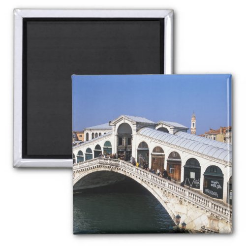 Italy Veneto Venice Rialto Bridge crossing Magnet