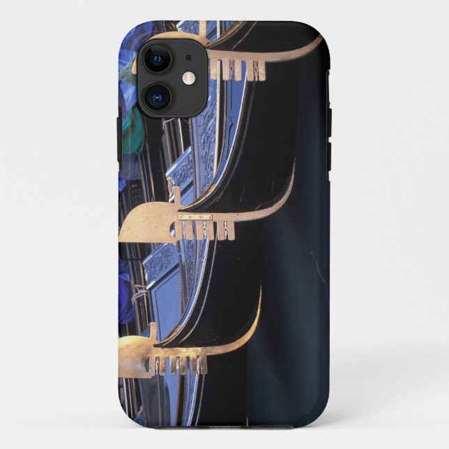Italy, Veneto, Venice. Row of Gondolas. Case-Mate iPhone Case (Back)