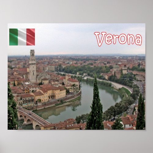 Italy _ Veneto _ Verona _ Poster