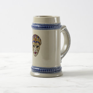 Italy Venezia Ornate Festival Face Mask Beer Stein