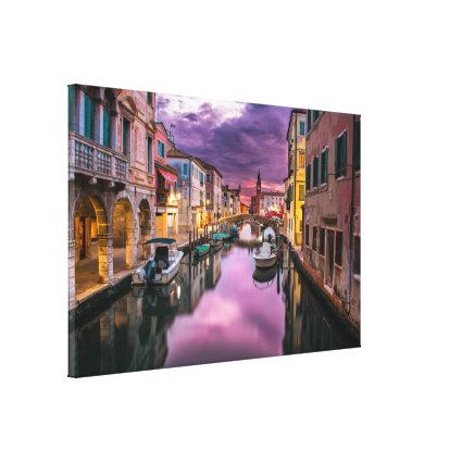 Italy - Venice canal Canvas Print