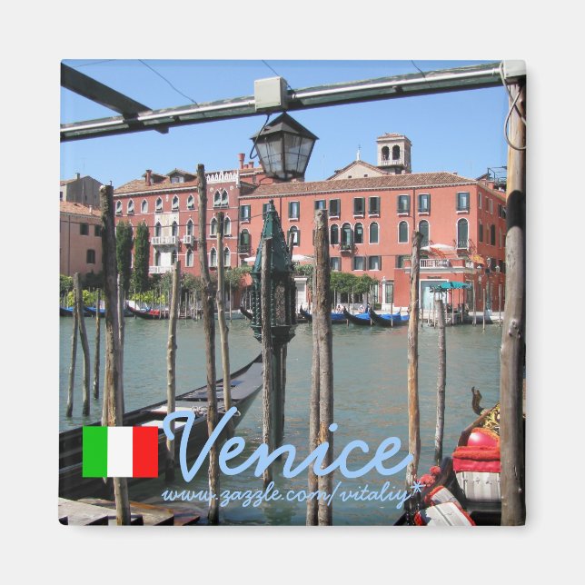 Italy Venice cool magnet design (Front)