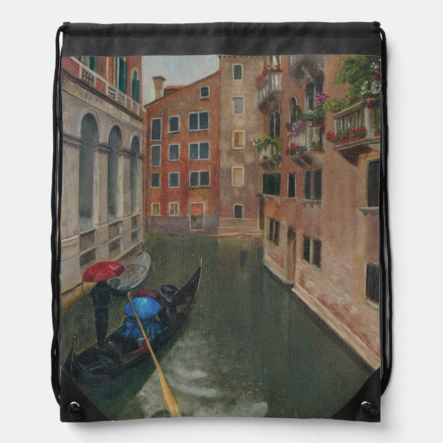 Italy. Venice Drawstring Bag (Front)