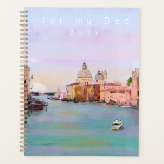 Italy Venice grand canal  painting  Planner