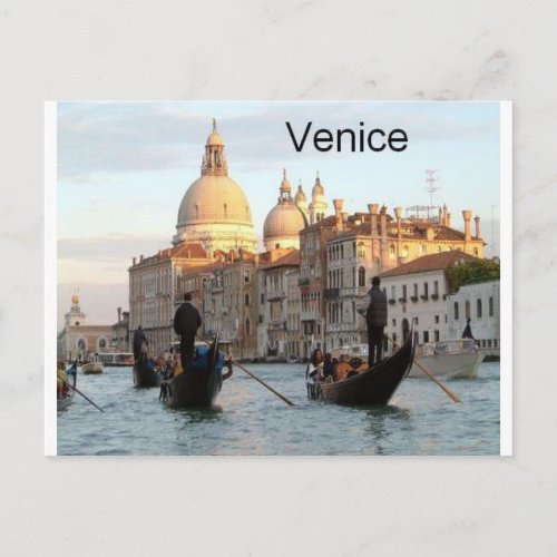 Italy Venice Grand Canal StK Postcard