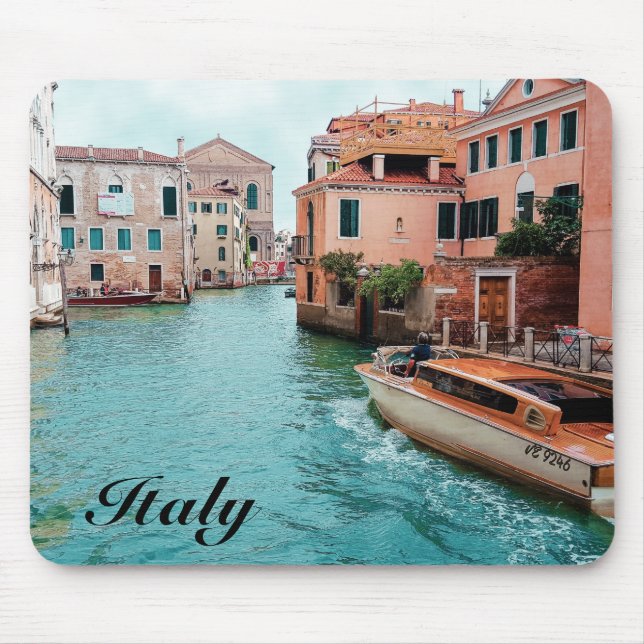 Italy Venice              Mouse Pad (Front)