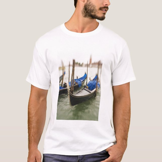 Italy, Venice, Selective Focus of Gondola in the T-Shirt (Front)