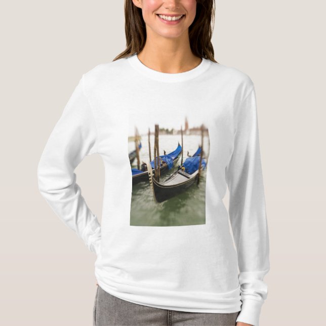Italy, Venice, Selective Focus of Gondola in the T-Shirt (Front)