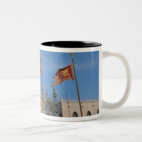 Italy Venice St Marks Basilica in St Marks Two_Tone Coffee Mug