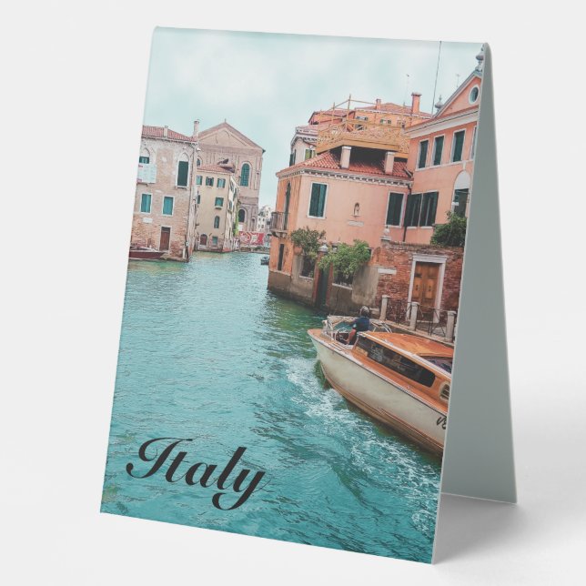 Italy Venice      Table Tent (Front)
