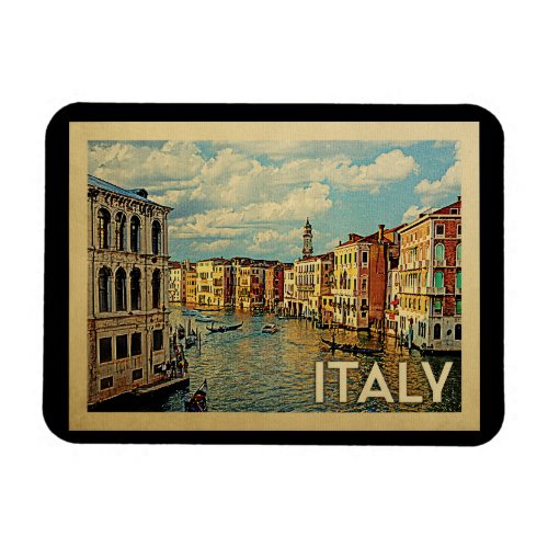 Italy Venice Vintage Travel Magnet
