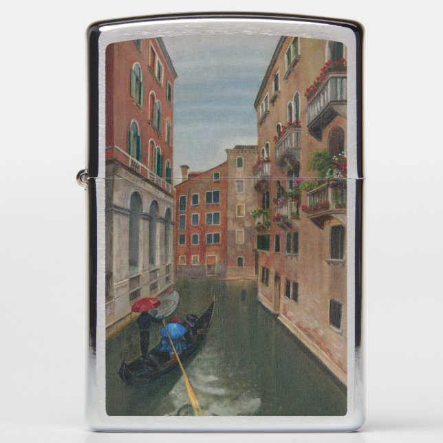 Italy. Venice Zippo Lighter (Front)
