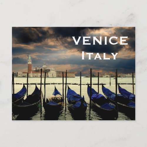 Italy VeniceVintage Travel Tourism Add Postcard