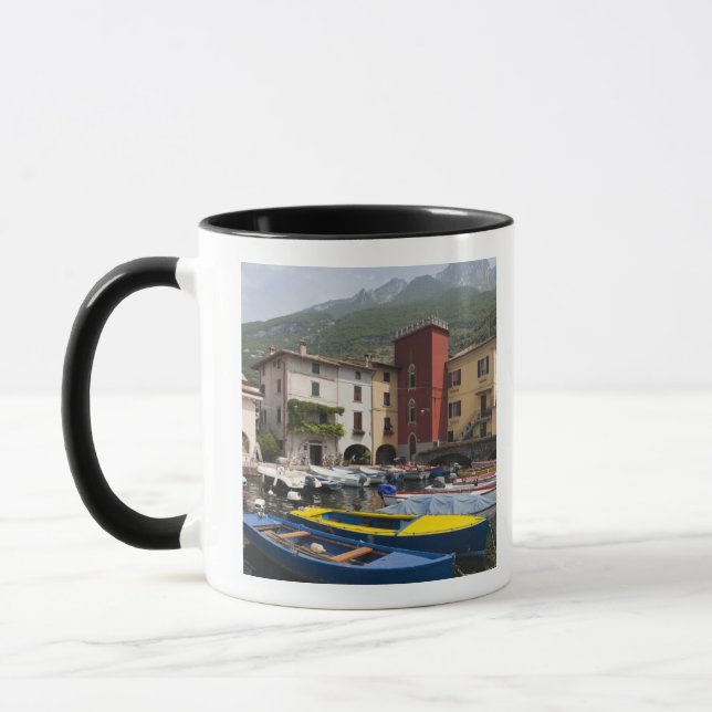 Italy, Verona Province, Malcesine. Cassone old 2 Mug (Left)