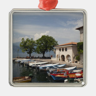 Italy, Verona Province, Malcesine. Cassone old Metal Ornament