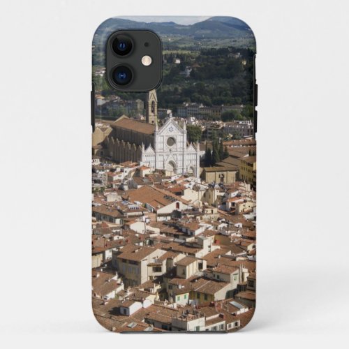 Italy View of Florence with Church of Santa 2 iPhone 11 Case