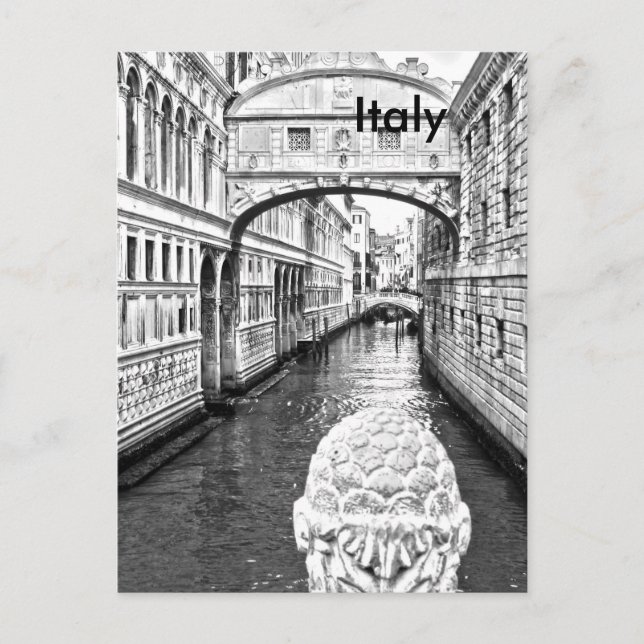 Italy Vintage Travel Tourism Ad Postcard (Front)