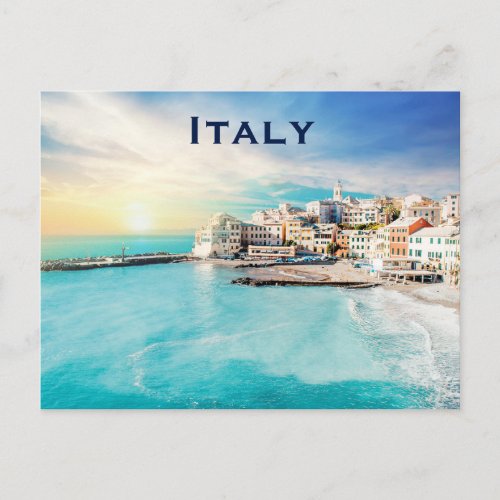 Italy Vintage Travel Tourism Add Postcard