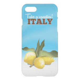 Italy vintage travel iPhone SE/8/7 case