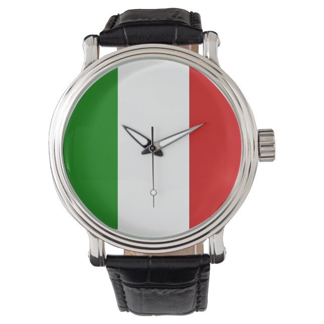 Italy Watch - The Flag of Italy (Front)