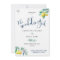 Italy Wedding Invitation, Lemon and Olive Theme
