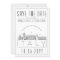 Italy Wedding | Stylized Skyline Save the Date