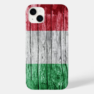 Italy wood flag Case-Mate iPhone 14 plus case