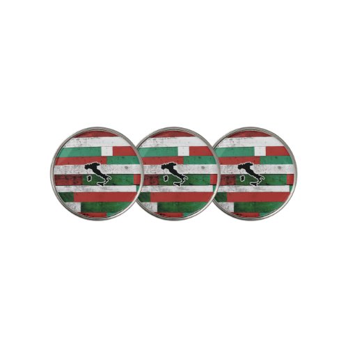 Italy Wooden Boards Golf Ball Marker