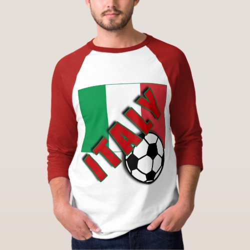 ITALY World Soccer Fan Tshirts