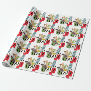 Italy Wrapping Paper
