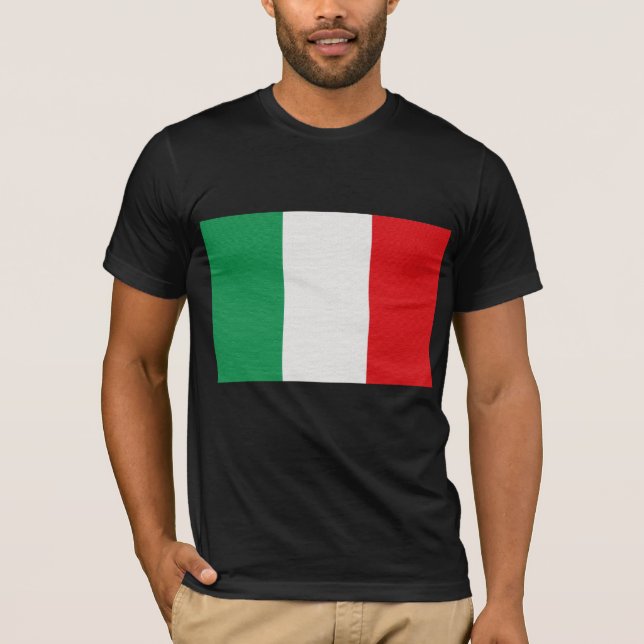 Italy's Flag T-Shirt (Front)