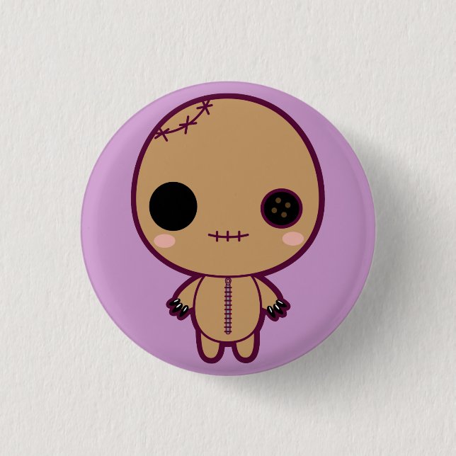 Itami the VooDoo Doll Button (Front)