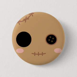 Itami the Voodoo Doll Head Button