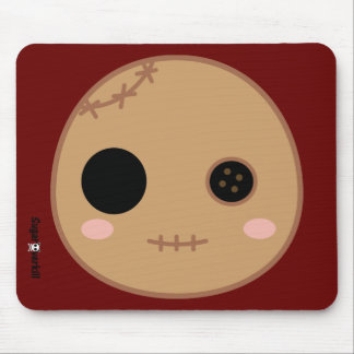 Itami the Voodoo Doll Head Mouse Pad